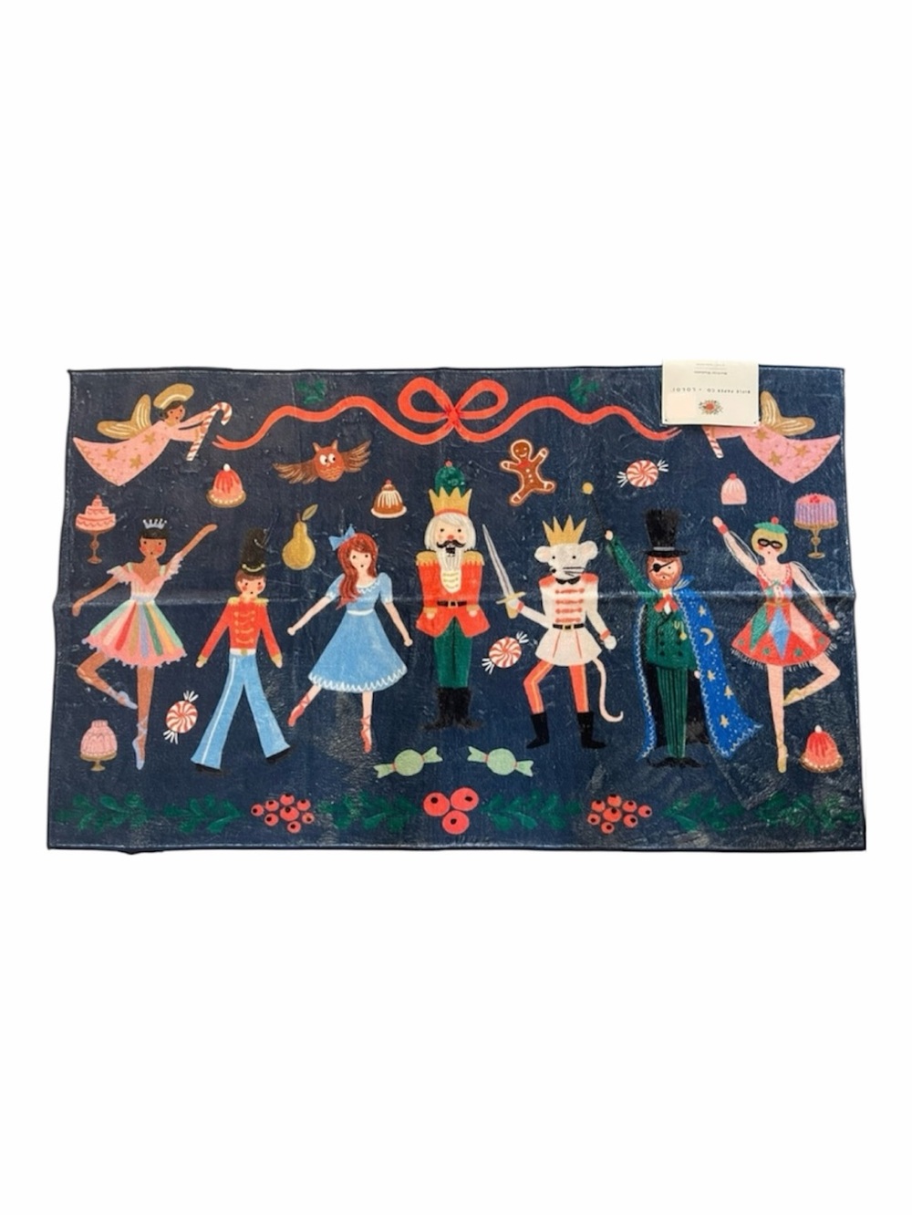 Nutcracker Ballet Rug Rifle Paper Co Loloi KANE carpet mat Sugar Plum Fairy Bows